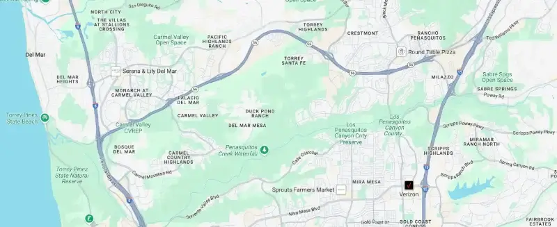 San Diego North Service Area